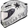 White/Silver EXO-R420 Lone Star Helmet