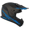 Matte Gray/Black/Blue TX228 Fuel Helmet