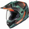 Semi-Flat Green/Maroon/Orange/Black DS-X1 Synergy MC47SF Helmet