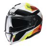 Black/White/Orange/Yellow i90 Lark MC3H Helmet