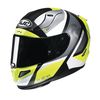 Semi-Flat Hi-Viz/Silver/Black/White RPHA-11 Pro Seeze MC3H Helmet