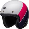 White/Pink/Purple/Black Custom 500 Riff Helmet