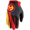 Yellow/Red MX2 Gloves