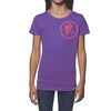 Girls Purple Gasket T-Shirt