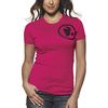 Womens Pink Gasket T-Shirt
