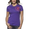 Womens Purple Gasket T-Shirt
