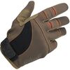 Brown/Orange Moto Gloves