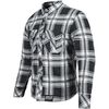Black/Grey Rust and Redemption Armored Moto Shirt
