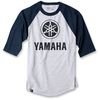 Gray/Navy Blue Yamaha Baseball T-Shirt