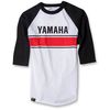White/Black Yamaha Vintage Baseball T-Shirt