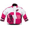 Youth Pink/White Comp Insulated Jacket
