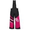 Youth Pink/White Comp Insulated Bib