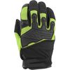 Green/Black Hammer Down Mesh Gloves
