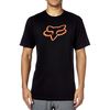 Black/Orange Legacy Fox Head T-Shirt