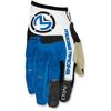 Blue/White MX1 Gloves