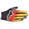 Red/Black/Yellow Radar Flight Gloves