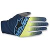 Dark Blue/Flo Yellow/Cyan Dune-2 Gloves