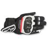 Black/White/Red Rage Drystar Gloves