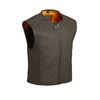 Black The Cleveland Leather Vest