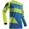 Youth Electric Blue/Lime Pulse Level Jersey