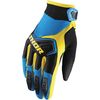 Blue/Black/Yellow Spectrum Gloves