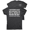 Charcoal Gray We Can T-Shirt