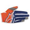 Fl. Orange/Dark Blue/White Radar Flight Gloves