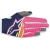 Pink/Blue Radar Flight Gloves 
