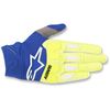 Fluo. Yellow/Blue Racefend Gloves