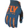 Youth Orange/Navy Lite Gloves
