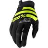 Black/Flo Yellow I-Track Gloves