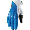 Blue/White Draft Gloves