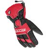 Black/White/Red Storm Gloves