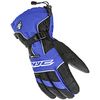 Black/White/Blue Storm Gloves
