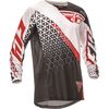 Black/White/Red Kinetic Trifecta Jersey