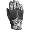 Women's Black/White Lace Vixen Gloves