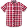 Red  Variance Short Sleeve Shirt