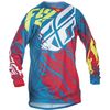 Youth Teal/Red Kinetic Relapse Jersey