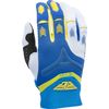 Blue/Yellow/White Evolution 2.0 Gloves