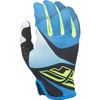 Youth Blue/Black/Hi-Vis Lite Gloves