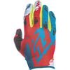 Youth Dark Teal/Red Kinetic Gloves