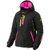 Women's Black/Electric Pink/Hi-Vis Vertical Pro Jacket