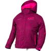 Youth Wineberry Track/Electric Pink Fresh Jacket