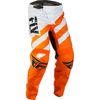 Youth Orange/White F-16 Pants
