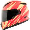 Gold/Red Cat Out'a Hell 2.0 SS1600 Helmet