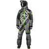 Charcoal/Black/Light Gray/Lime Insulated CX Monosuit