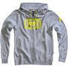 Gray/Heather Syndicate Zip Hooded Sweatshirt