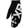Black/White Slip-On Lite MX Gloves