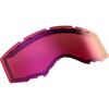 Pink Mirror/Rose Vented Dual Replacement Lens for Zone Pro/Zone/Focus Goggles