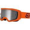 Fluorescent Orange Main X Stray Goggles w/Dual Clear Lens